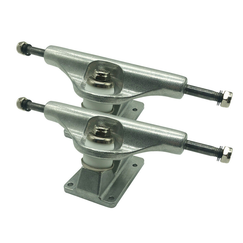 滑板桥5.0in专业滑板支架公路四轮双翘板鱼板长板刷板速降街支架