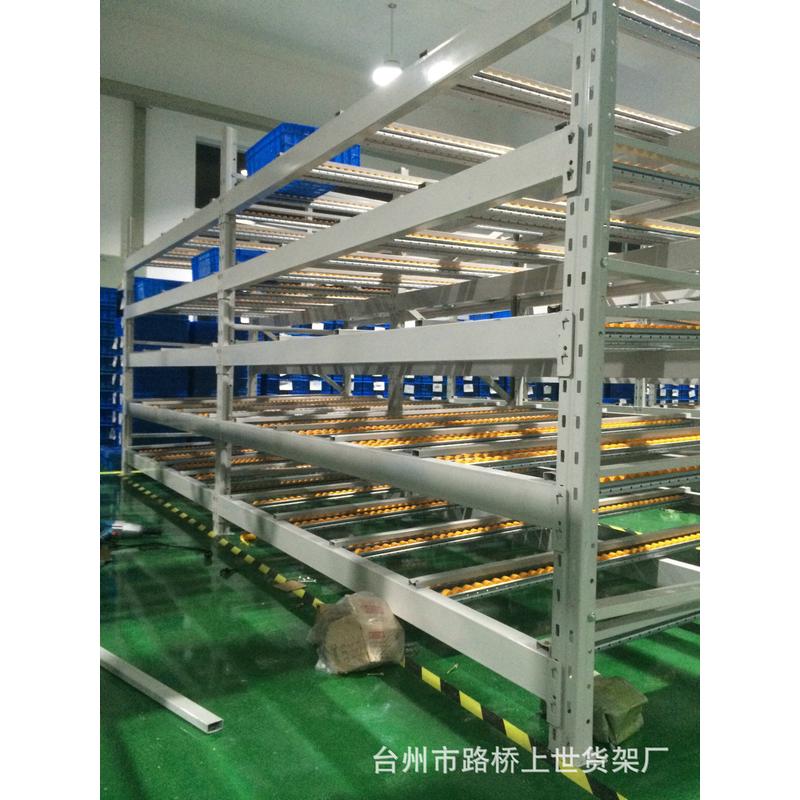 流利架滑移式货架滚轮式货架铝合金流利条货架流利货架流利式货架