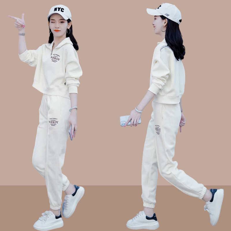 2025早春秋季新款休闲时尚两件套装女士洋气时髦