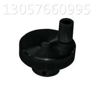 D63 D50 D80 HBA51 带缺口铝合金压纹手轮 HBA41 带螺纹孔 D40