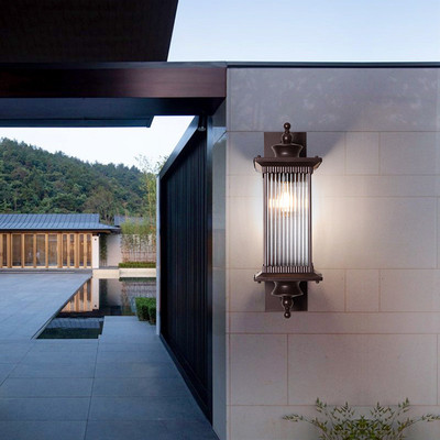 户外防水壁灯室外庭院大门灯花园别墅露台门柱阳台入户门口中式灯