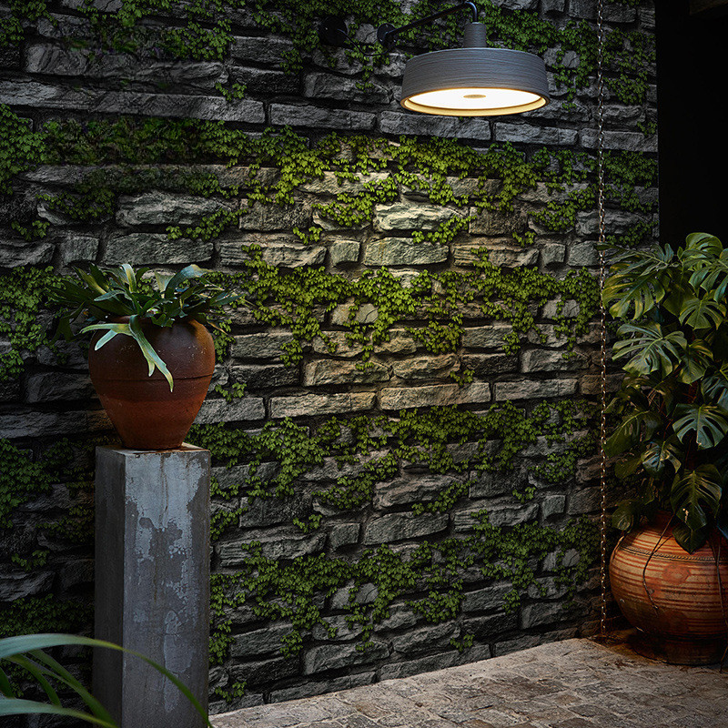 3D立体复古石头文化石壁纸非自粘仿古砖青砖砖纹砖块墙纸店铺装修