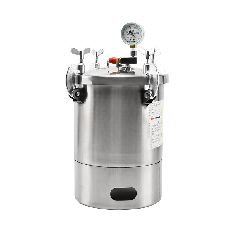 热销热销不锈钢真空消泡桶小型脱泡桶真空灌设备抽真空容器厂家直