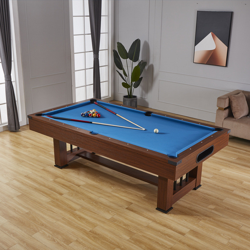 热销台球桌家用标准型黑八斯诺克桌球台商用多功能台球乒乓餐桌三