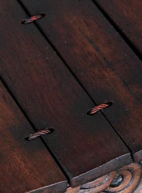 东南亚风格摆件特色木制工艺品手工集企业木琴采木质摆件禅意