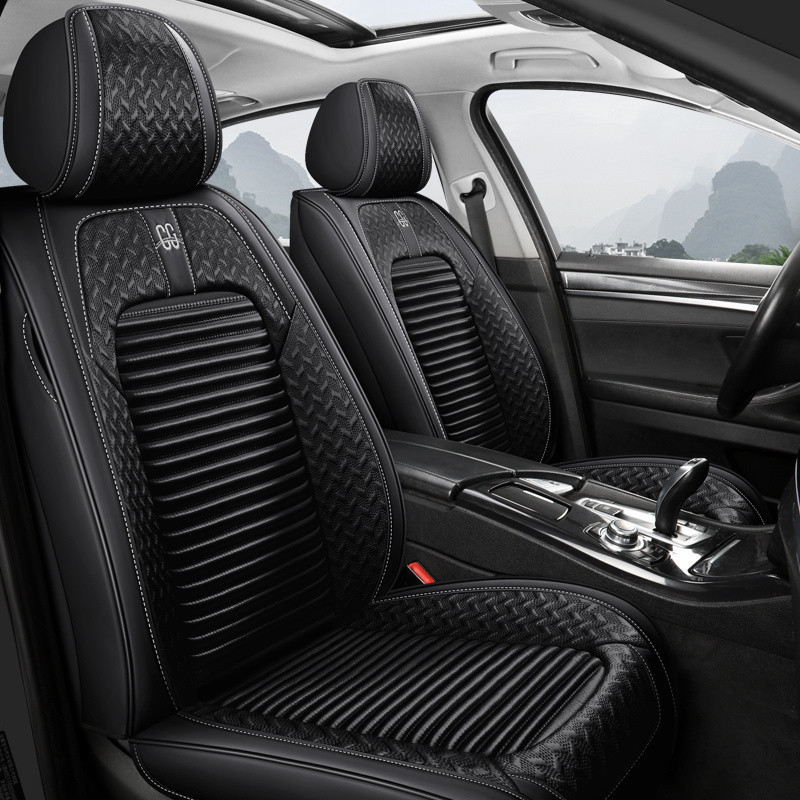 热销c57科技座椅全包2024布套汽车坐垫四季通用三防新款车垫子五