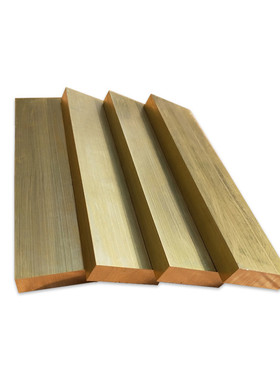 h59黄铜条扁排实心纯铜方条零切折弯1-100mm铜条h62高精黄铜排