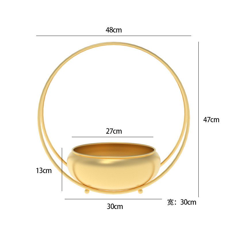 新中式蝴蝶兰花盆花架盆栽摆件花盆简约轻奢年宵花仿真植物大号