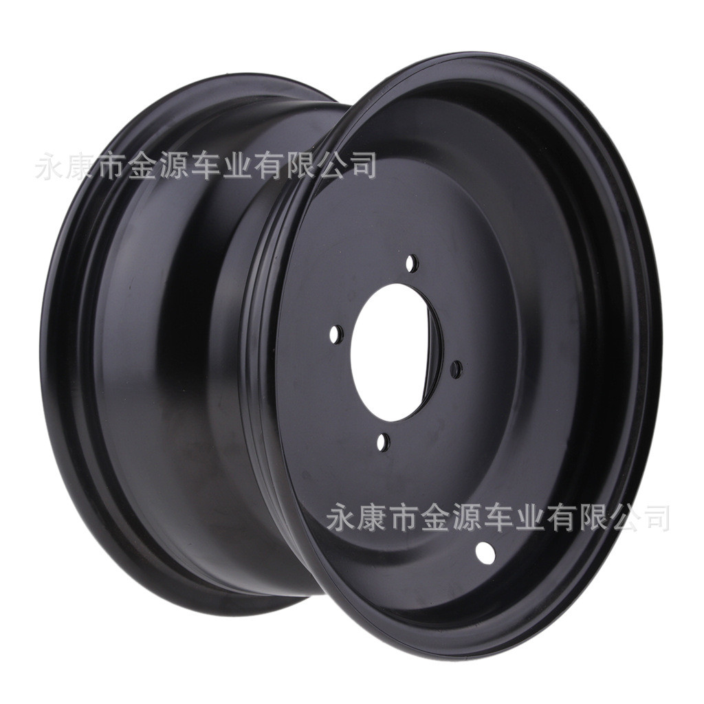 热销90mm孔4螺柱atv轮辋用于250cc四轮越野车前轮小车