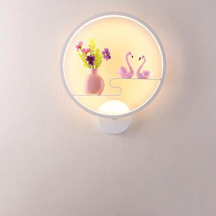 灯具床头灯壁灯网红卧室现代简约壁灯个性创意走廊墙壁免打孔led