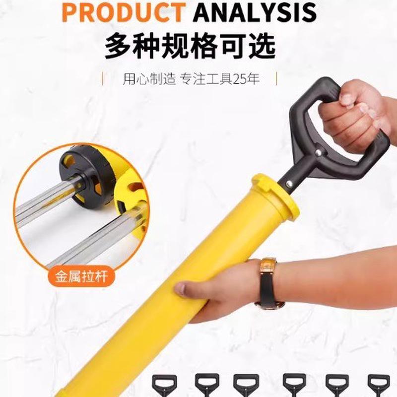 水泥砂浆填缝枪灌浆器防盗门注浆神器吸筒打灌门窗工具手工塞注射