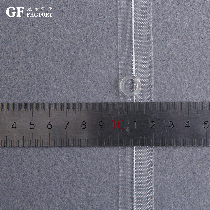 布带峰带业源头厂家现货2cm尼龙罗马帘带光批发窗帘布带供应