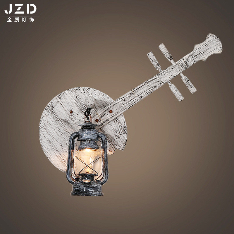复古怀旧火锅店美式个性工业风装饰壁灯服装壁灯酒吧餐厅壁灯