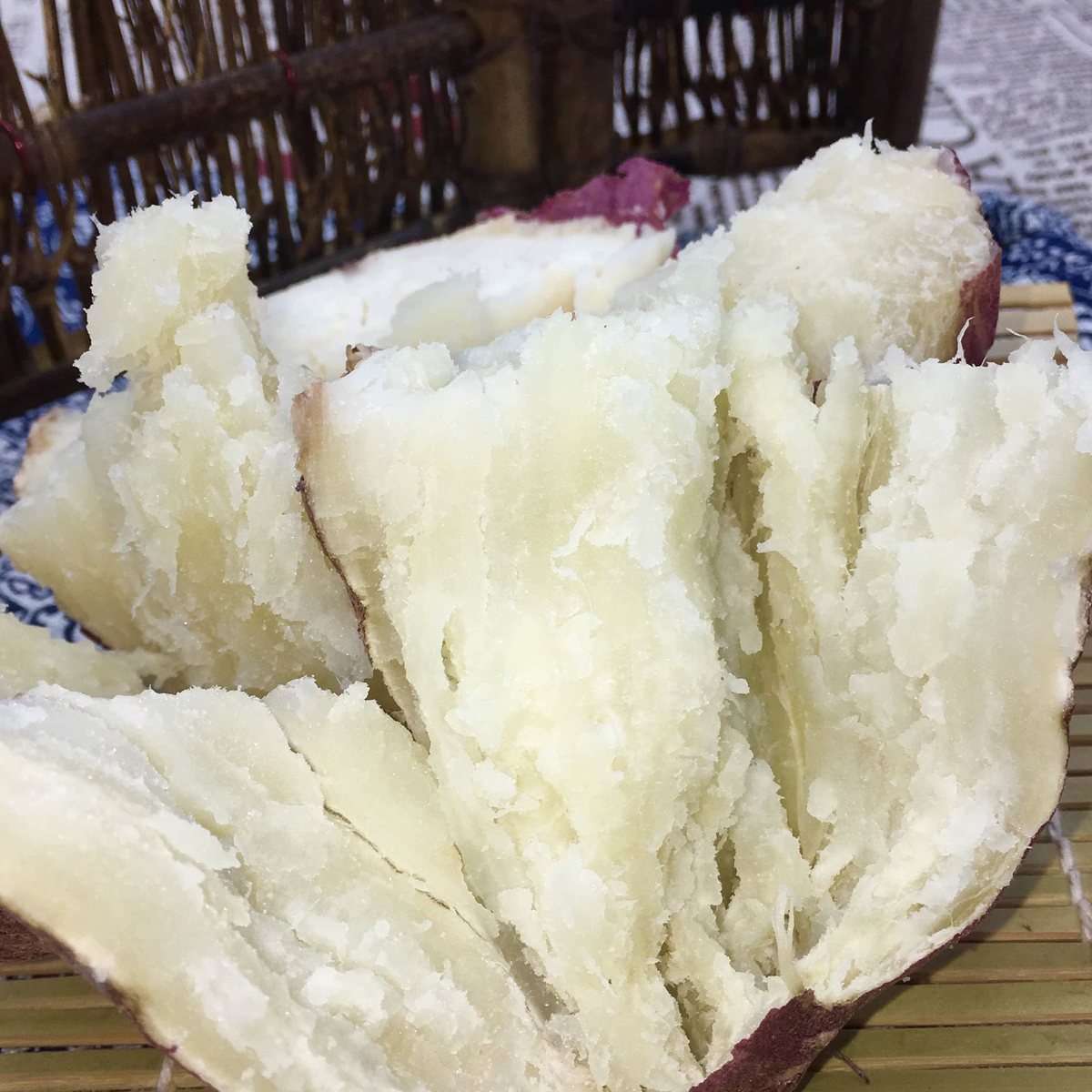重庆红皮白心红薯老品种新鲜现挖板栗薯农家四川山芋番薯香