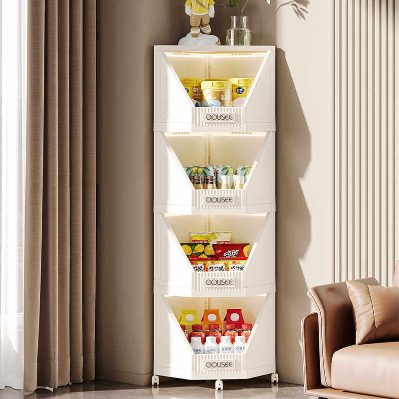 用卧室墙角收纳柜拐角置物架角落三角柜弧形夹缝多功能架子,收纳整理,整理架/置物架/收纳架,淘宝优惠券,粉丝福利购,淘宝优惠卷