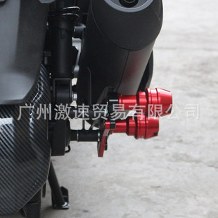 热销适用隆鑫无极sr250gt改装配件排气管防护防摔保护球铝合金杠