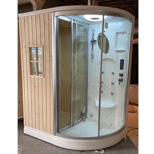 亞克力蒸汽淋浴整體房家用桑拿房汗蒸房干濕蒸汽房一體兩用sauna