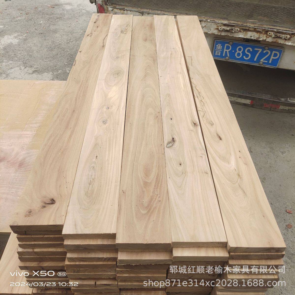 踏步板材复古风化老门板做旧拼接板装饰护墙楼梯老榆木板材