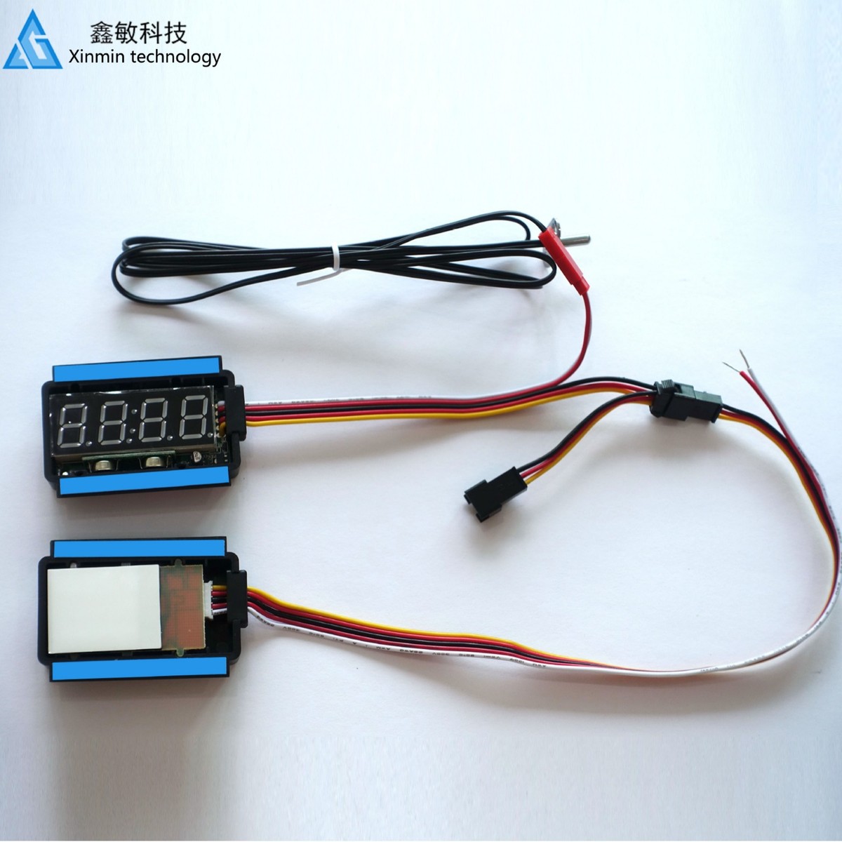 单触控调光触摸开关 时间温度显示模块 LED镜子除雾开关12-24V
