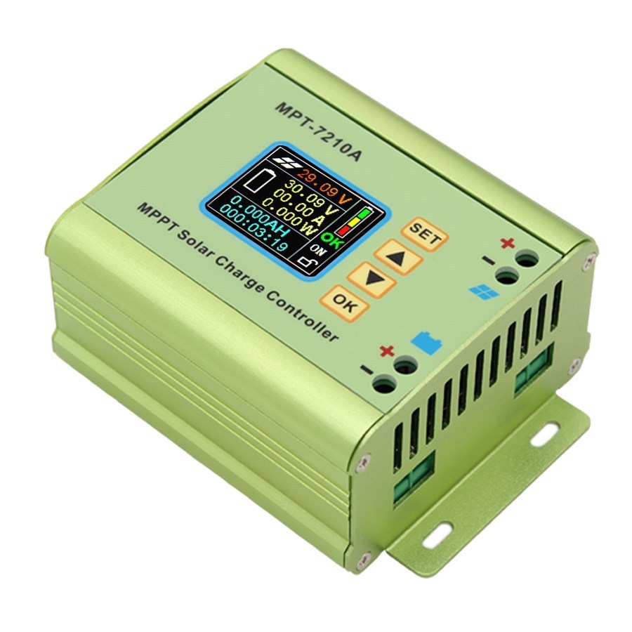 升压可调大功率恒流恒压LED驱动MPPT太阳能电瓶充电10A控制器