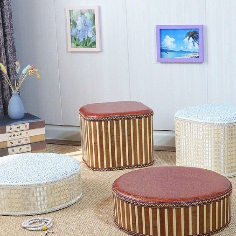 田园约竹编坐墩矮凳榻榻米瑜伽坐垫禅修垫打坐垫墩子,居家布艺,椅垫,淘宝优惠券,粉丝福利购,淘宝优惠卷