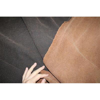 香云纱粗扩复古风格柞蚕丝老料60桑蚕丝面料重磅姆米服装丝绸布料