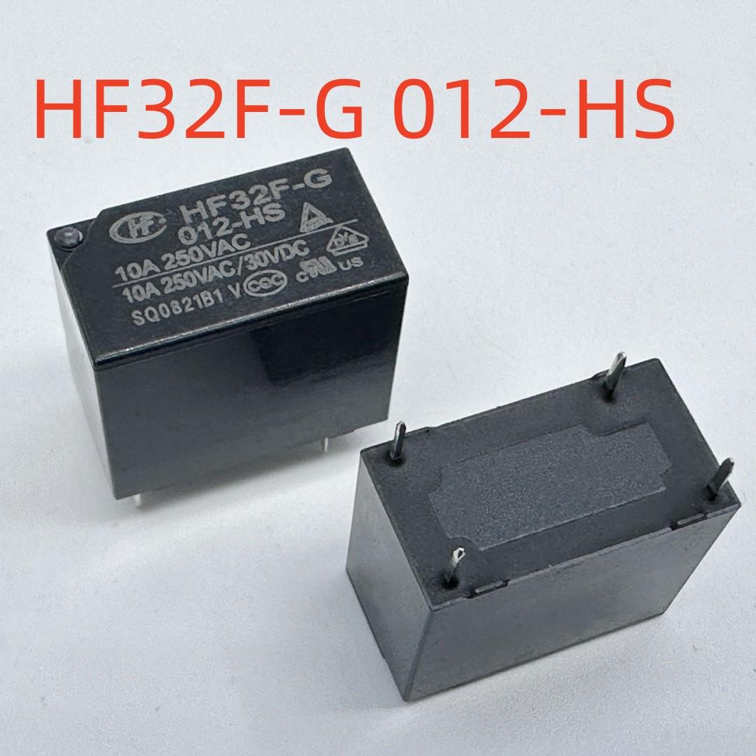 全新 4脚 10A 继电器 HF32F-G 012/009/024-HS/HT 32F-1A