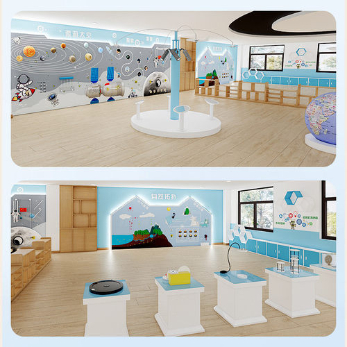 热销幼儿园小学科学探究太阳能智能小屋演示器利用新能源实验模型