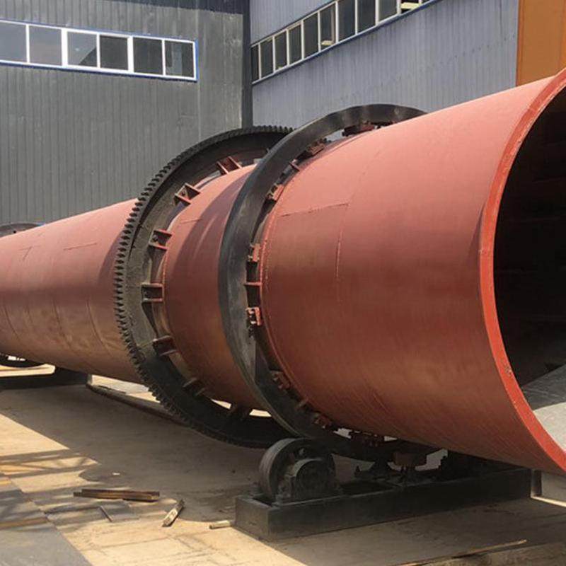 热销矿砂锯末回转烘干机卧式三筒滚筒泥沙工业脱水机木屑干燥设备