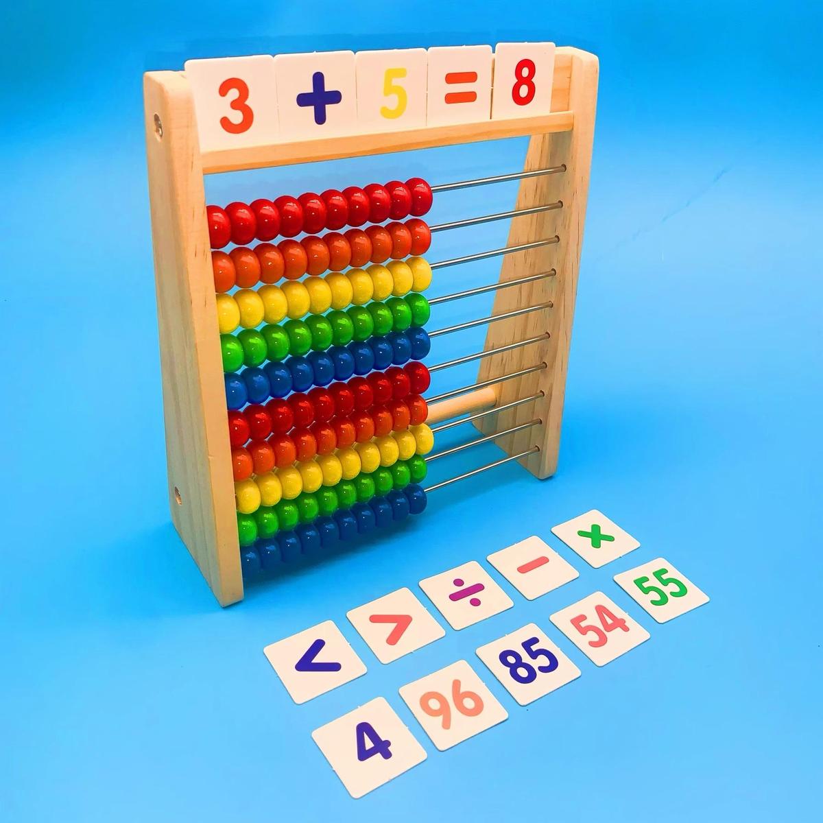 计算架幼儿园小学生计数器数学算数儿童早教益智珠算算术教具玩具