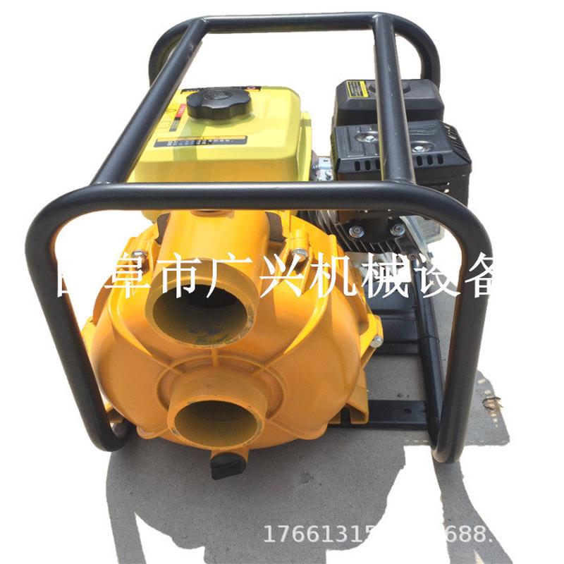 热销农用灌溉抽河水自吸泵排污泵泥浆污水抽水泵汽油四冲程工地