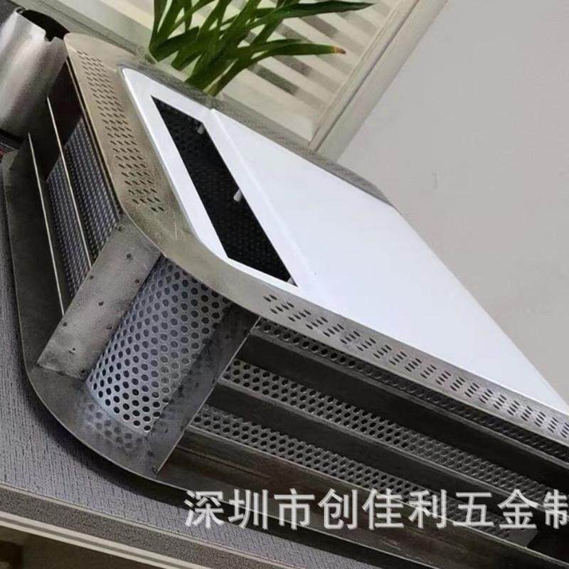 不锈钢板铝板激光切割加工冲孔折弯加工铁艺钣金加工焊接冲孔板