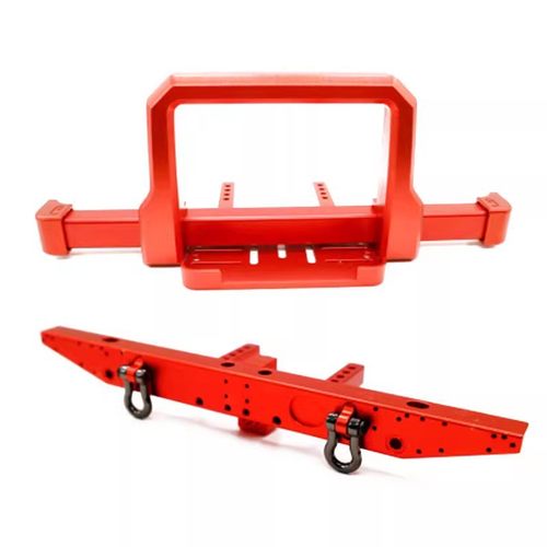 热销traxxastrx4经典卫士金属前后防撞改装配件路虎前后保险杠rc