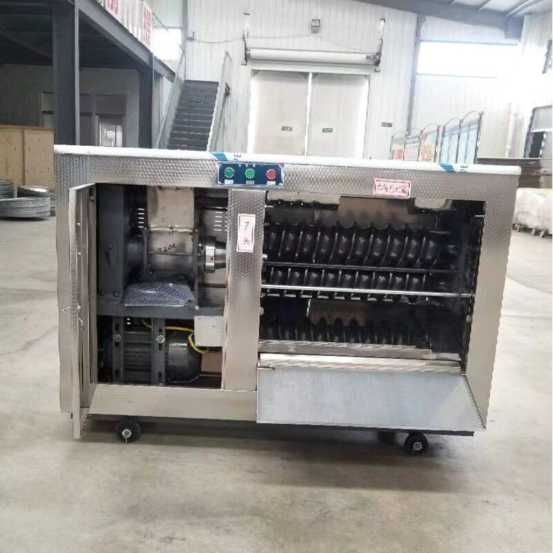 馒头全自动商用机大型对辊千层圆馒头成型一体机生产线做馒头机器