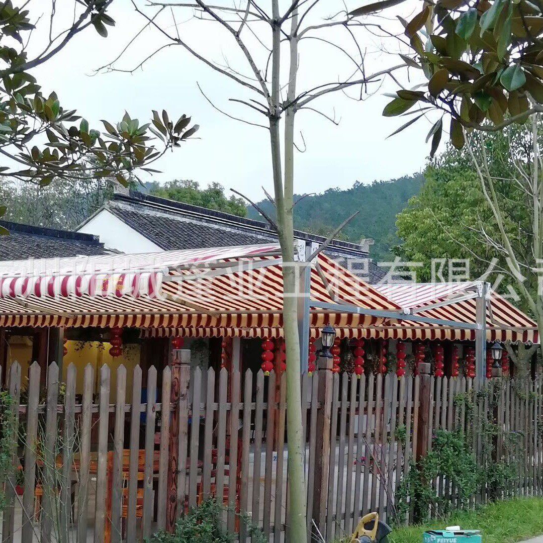 批发雨棚(加工雨棚雨棚双开雨篷雨搭伸缩雨棚蝴蝶)质量好价格优