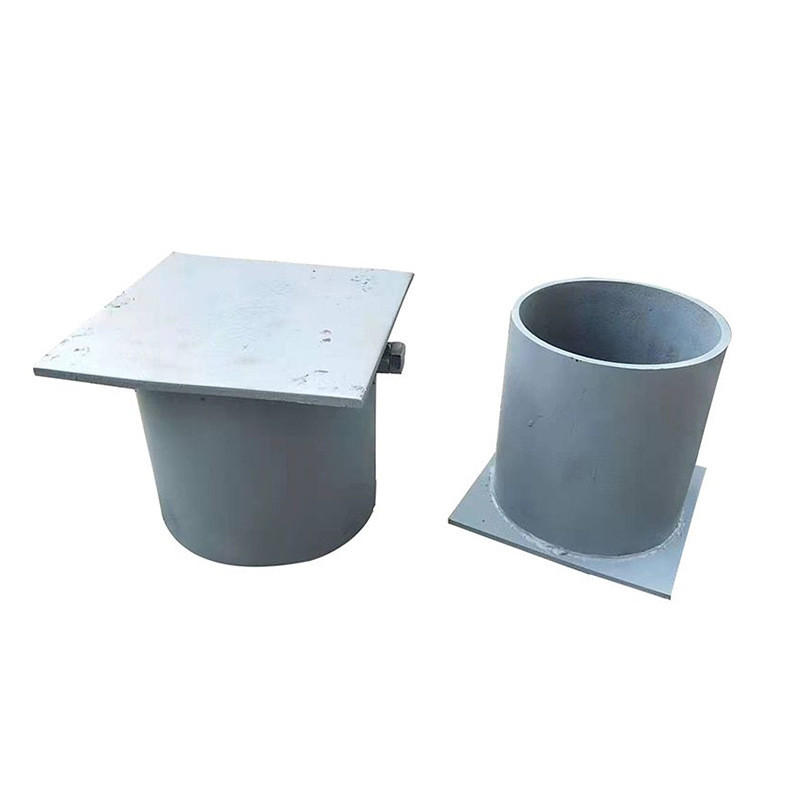 桥梁临时支座工程箱梁砂梁支座沙桶式t型筒临时支座钢制临时沙箱