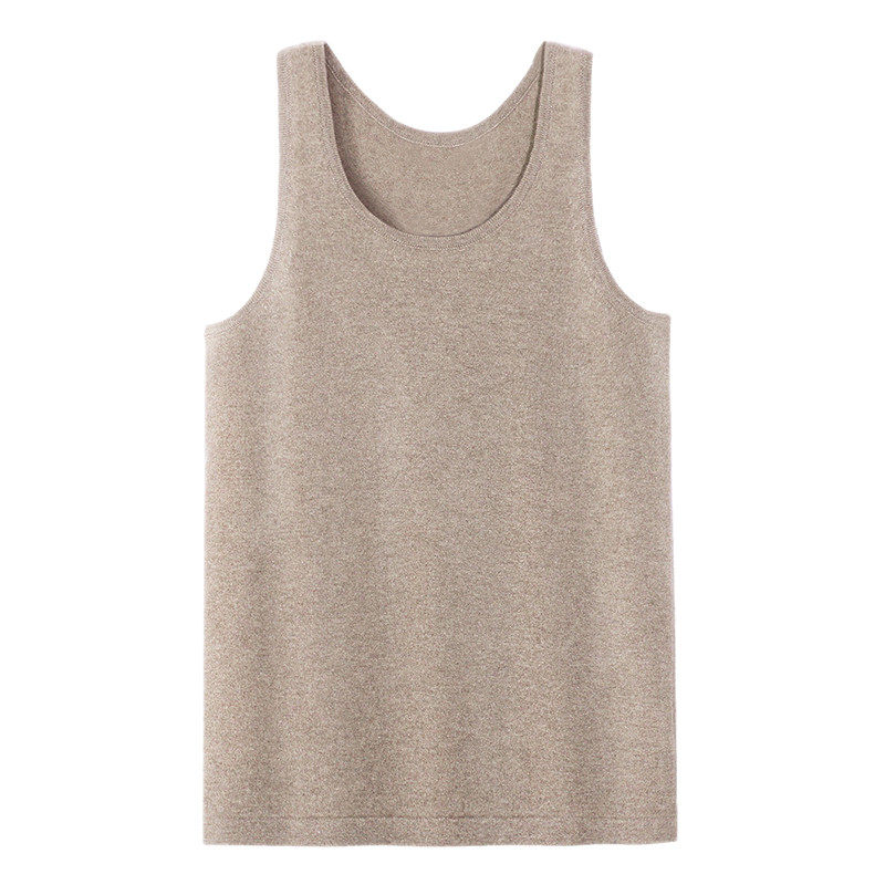 男士100纯山贴身圆领春秋坎肩保暖马甲驼色,男装,羊绒背心,淘宝优惠券,粉丝福利购,淘宝优惠卷