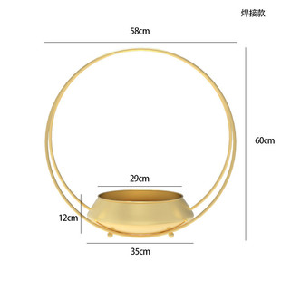 新中式蝴蝶兰简约花架仿真植物花盆花盆轻奢年宵花盆栽摆件大号