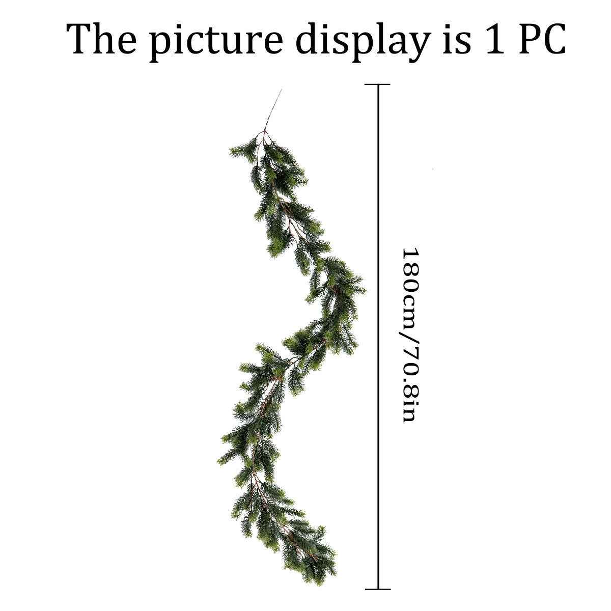 批发北欧松针围栏圣诞节仿真软胶松柏藤条装饰楼梯藤条墙面挂饰,鲜花速递/花卉仿真/绿植园艺,仿真绿植,淘宝优惠券,粉丝福利购,淘宝优惠卷