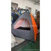 冬钓帐篷来样制作户外可折叠冰速开折叠钢丝帐篷便携钓