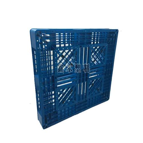 塑料托盘一次性出货用字垫板网格田托盘栈板1111垫仓板四面进叉
