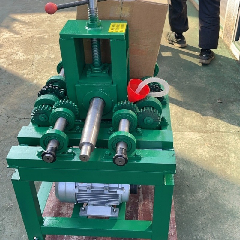 镀锌管大棚骨架握弯电动不锈钢滚动式折弯机立式机弯管机