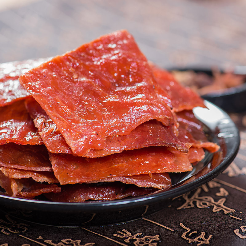 速发老山合小吃零食小吃散装肉铺猪肉干抖音网红休闲办公室猪肉脯