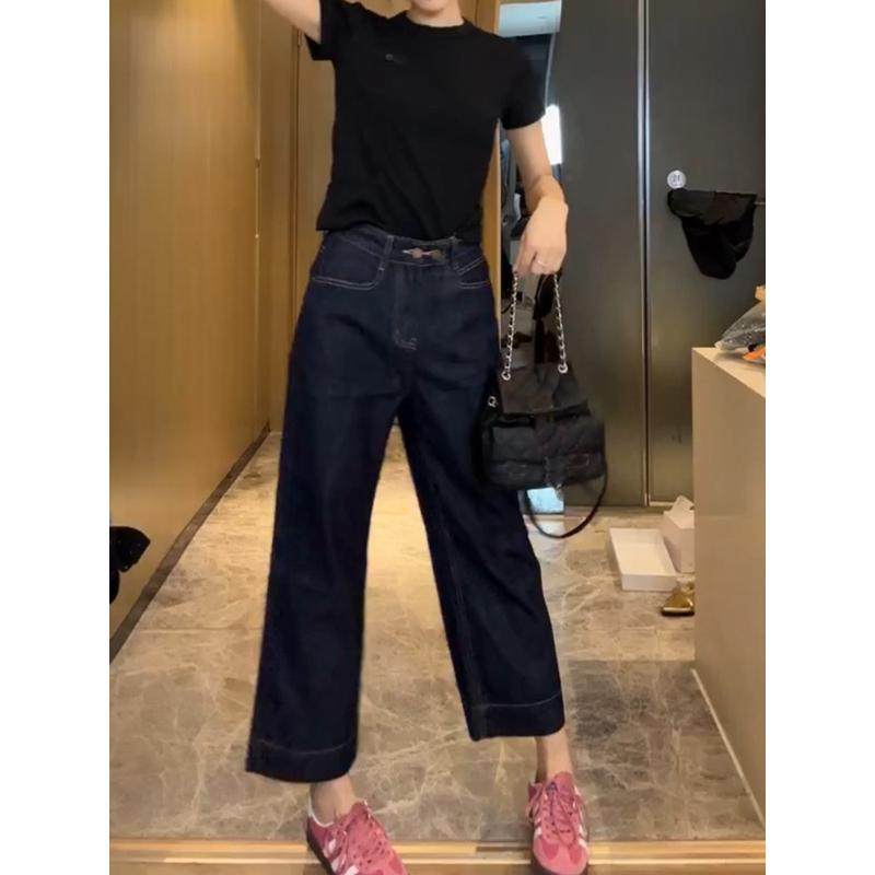 超薄款夏季女大码遮胯直筒裤胖妹妹宽松显瘦九分阔腿裤,女装/女士精品,大码裤装,淘宝优惠券,粉丝福利购,淘宝优惠卷