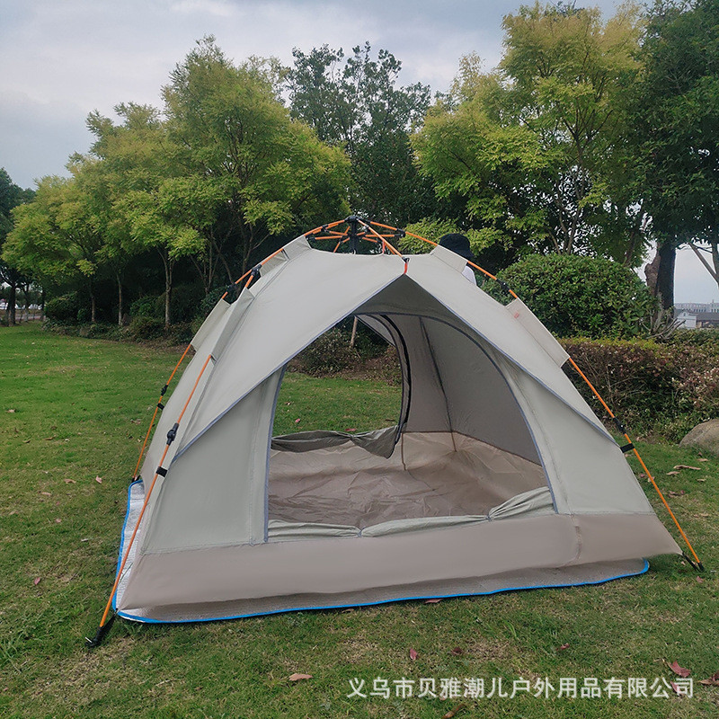 帐篷户外加厚折叠爆款户外用品便携式防雨晒全自动野营徒步帐