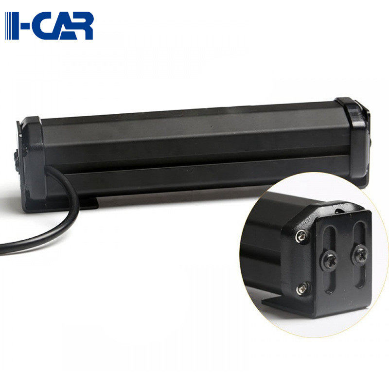 热销6led汽车中网爆闪灯一拖二改装警示开道日行灯12珠越野长条杠