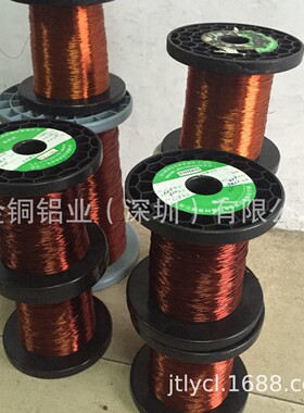高温包铜线高温漆包铜线qzy180度漆漆包线0.11mm-4.0mm厂家