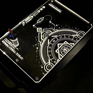 户外露营igt发光单元板gz透明灯架亚克力38灯架户外桌便携轻量化