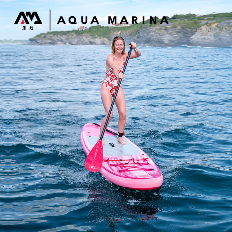 热销aquamarina/乐划珊瑚号立式充气桨板浆板冲浪板海上站sup划水