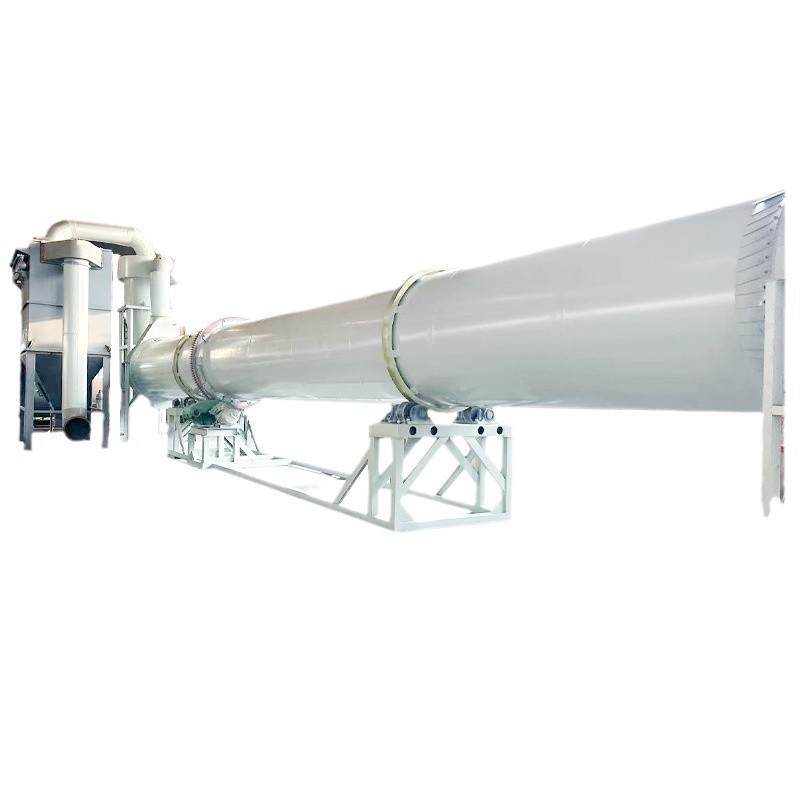 大型单筒滚筒烘干机养殖场干燥设备矿石煤灰有机肥回转滚筒烘干机